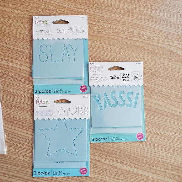 Adhesive stencils craft diy bundle - Picture 4 of 5